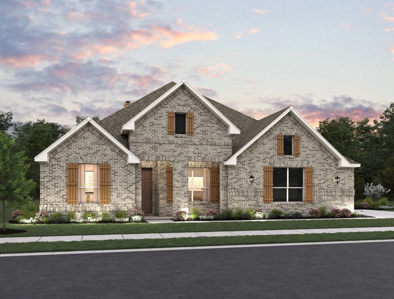 Representative exterior photo of a completed home built from the Carmen by Ashton Woods in Waldsanger, New Braunfels, TX (Image 10). Representative exterior photo of a completed home built from the Carmen by Ashton Woods in Waldsanger, New Braunfels, TX (Image 10).