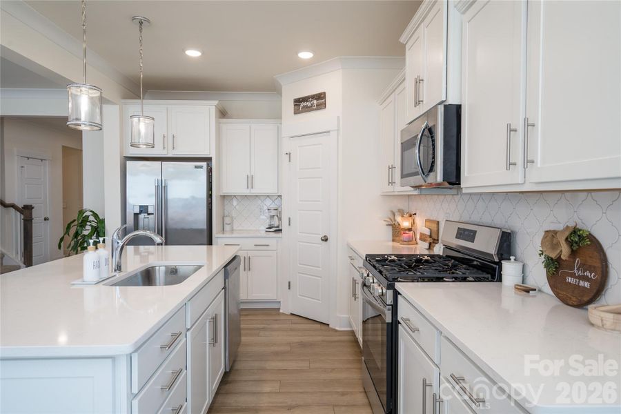 Furnished interior view inside a new home in , Sherrills Ford (Image 12).