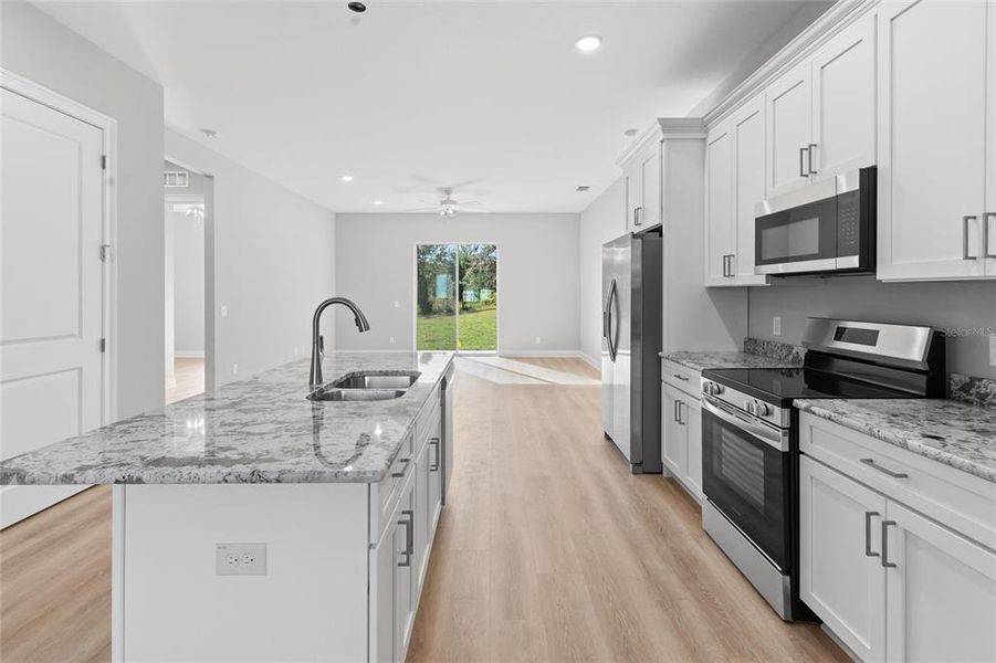 Furnished interior view inside a new home in , Lake Wales (Image 6).