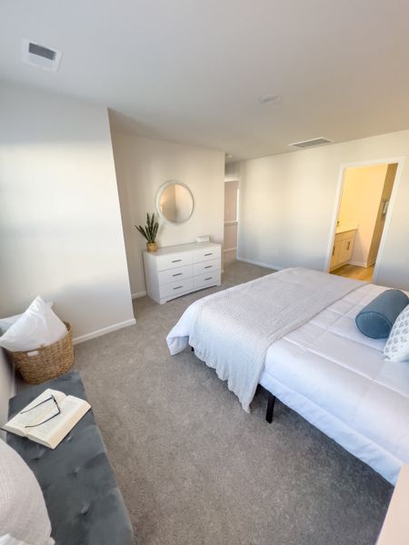 Representative furnished interior of a home built from the Cliffside by Hurricane Builders in Percival Village, Columbia (Image 29).