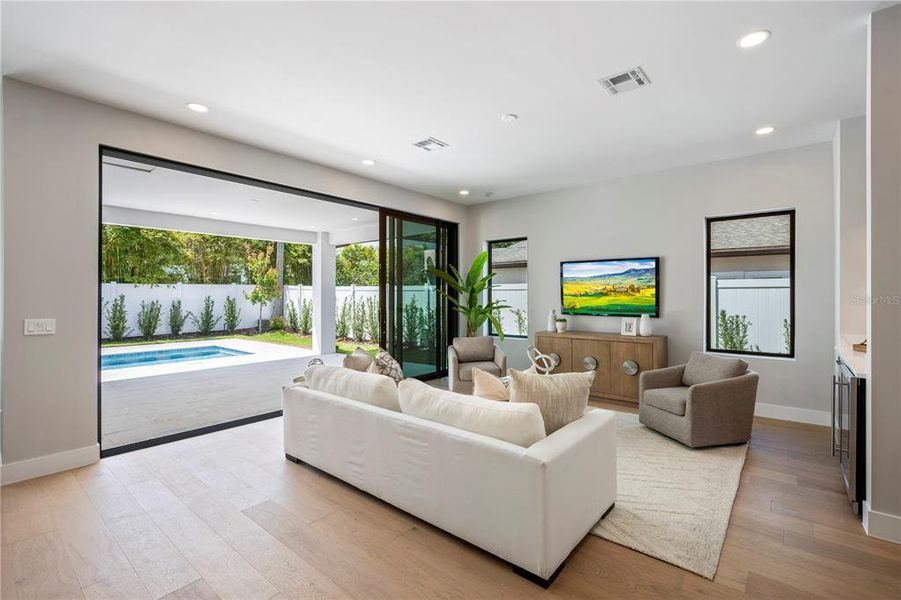 Furnished interior view inside a new home in , Winter Park (Image 13).