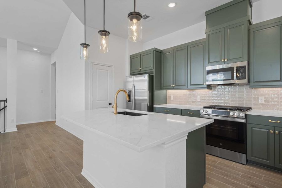 Furnished interior view inside a new home in Woodforest, Montgomery (Image 5). Furnished interior view inside a new home in Woodforest, Montgomery (Image 5).