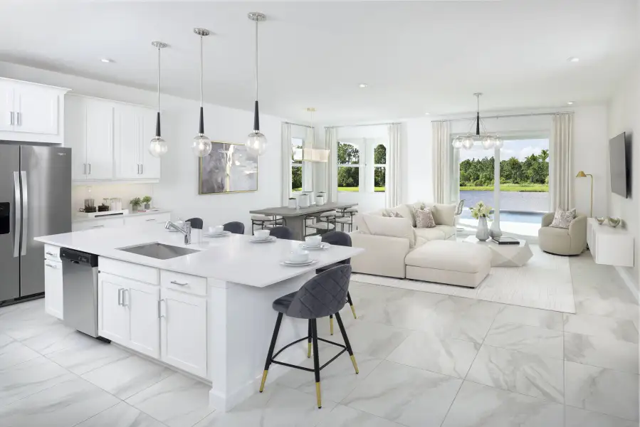 Representative furnished interior of a home built from the Gateway by Mattamy Homes in Tradition, Port St. Lucie (Image 6). Representative furnished interior of a home built from the Gateway by Mattamy Homes in Tradition, Port St. Lucie (Image 6).