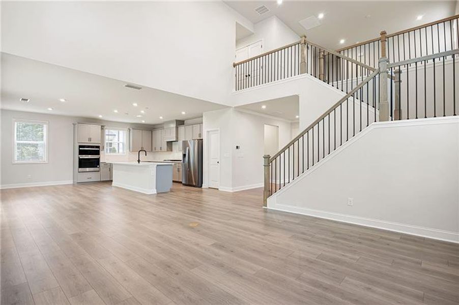 Spacious, unfurnished interior of a new home in Hillside Manor, Powder Springs (Image 54).