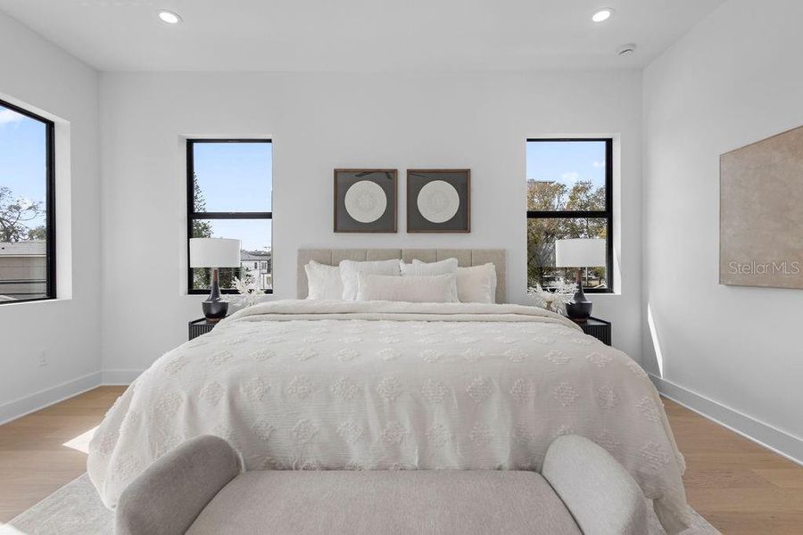 Furnished interior view inside a new home in , Tampa (Image 6). Furnished interior view inside a new home in , Tampa (Image 6).