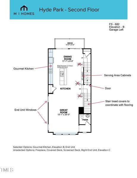 FST682 - Hyde Park B - end unit- FFB - I