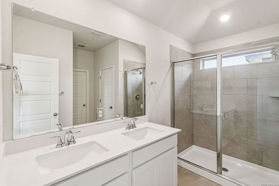 Furnished interior view inside a new home in Kallison Ranch, San Antonio (Image 8).