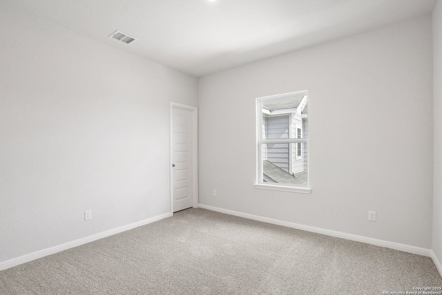 Spacious, unfurnished interior of a new home in Melissa Ranch, San Antonio (Image 15). Spacious, unfurnished interior of a new home in Melissa Ranch, San Antonio (Image 15).