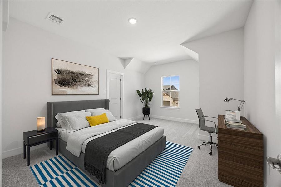 Furnished interior view inside a new home in Lincoln Pointe, Van Alstyne (Image 29). Furnished interior view inside a new home in Lincoln Pointe, Van Alstyne (Image 29).