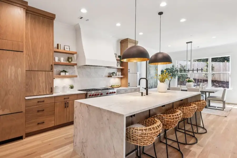 Furnished interior view inside a new home in , Marietta (Image 17).