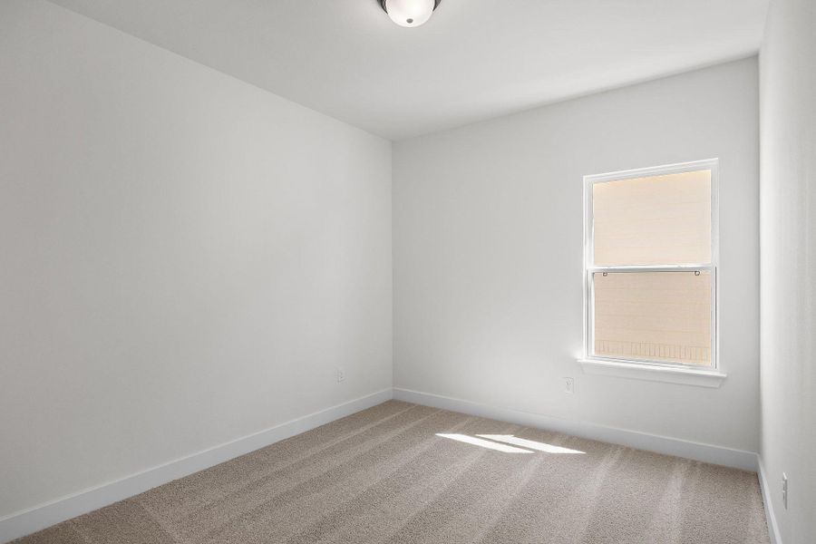Spacious, unfurnished interior of a new home in Parmer Ranch, Georgetown (Image 39). Spacious, unfurnished interior of a new home in Parmer Ranch, Georgetown (Image 39).