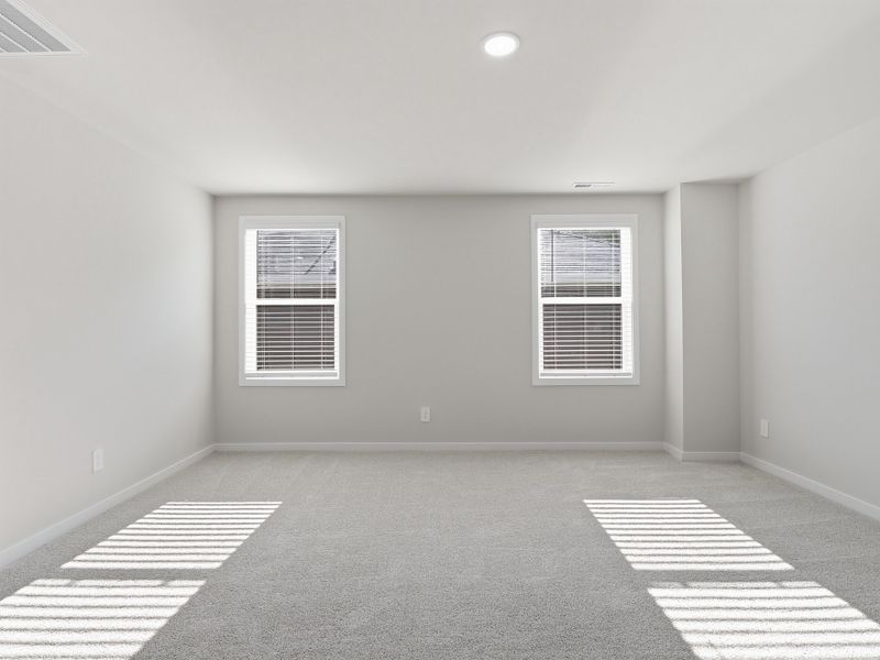 Spacious, unfurnished interior of a new home in Marshburn Landing - Signature Series, Wendell (Image 18). Spacious, unfurnished interior of a new home in Marshburn Landing - Signature Series, Wendell (Image 18).