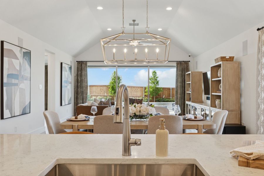 Plan 1578 Representative Photo -Dining/Living Area Plan 1578 Representative Photo -Dining/Living Area