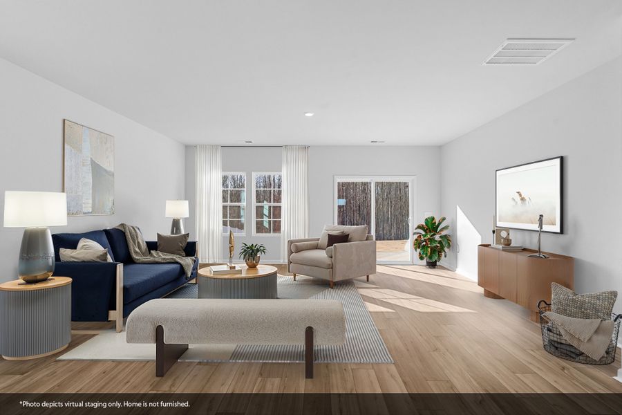 Furnished interior view inside a new home in Fieldstone, Lexington (Image 8).