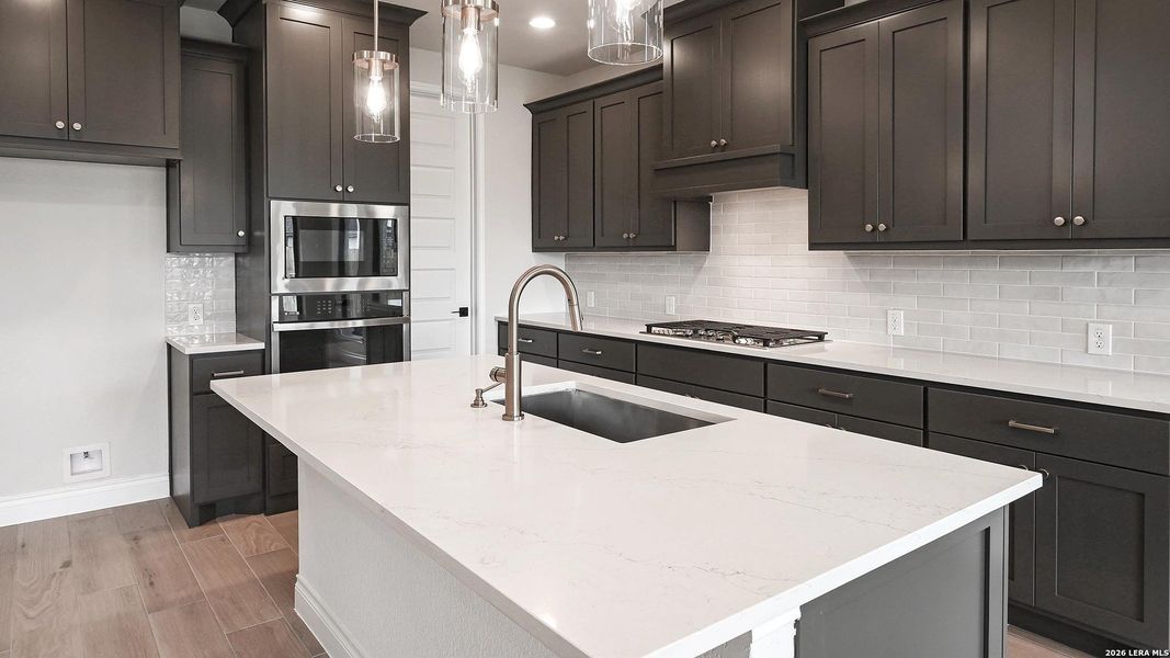 Furnished interior view inside a new home in Legacy at Lake Dunlap, New Braunfels (Image 12).