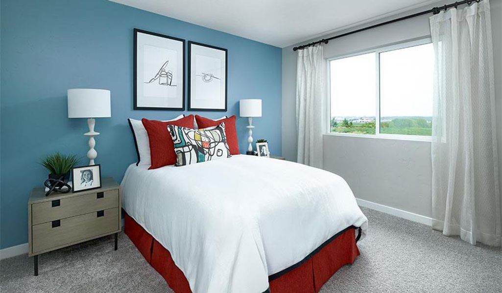 Secondary Bedroom - Representative Photo