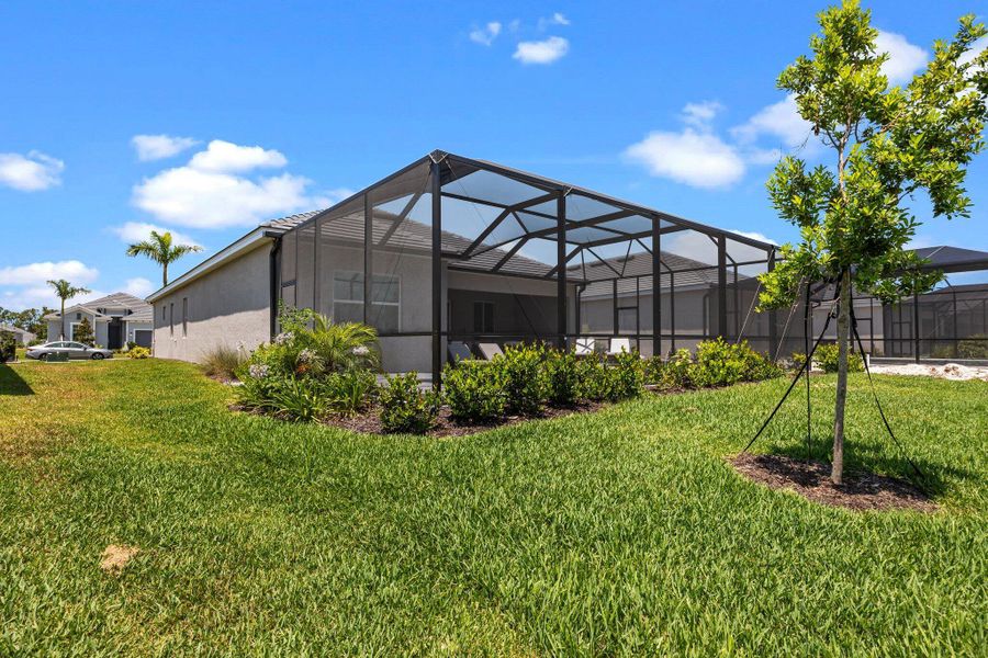Front exterior of a new home in , Venice, FL, highlighting curb appeal (Image 20). Front exterior of a new home in , Venice, FL, highlighting curb appeal (Image 20).