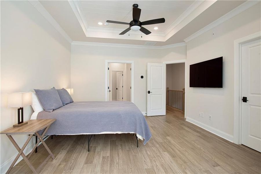 Furnished interior view inside a new home in , Alpharetta (Image 20).