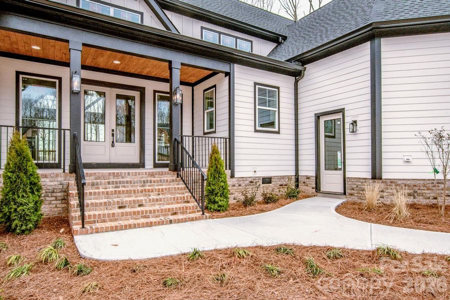 Exterior details and patio area of a home in , Lincolnton (Image 3).