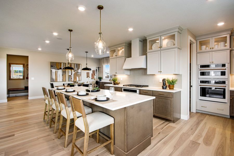 Representative furnished interior of a home built from the The Calloway by Tri Pointe Homes in Cordovan, Firestone (Image 11). Representative furnished interior of a home built from the The Calloway by Tri Pointe Homes in Cordovan, Firestone (Image 11).