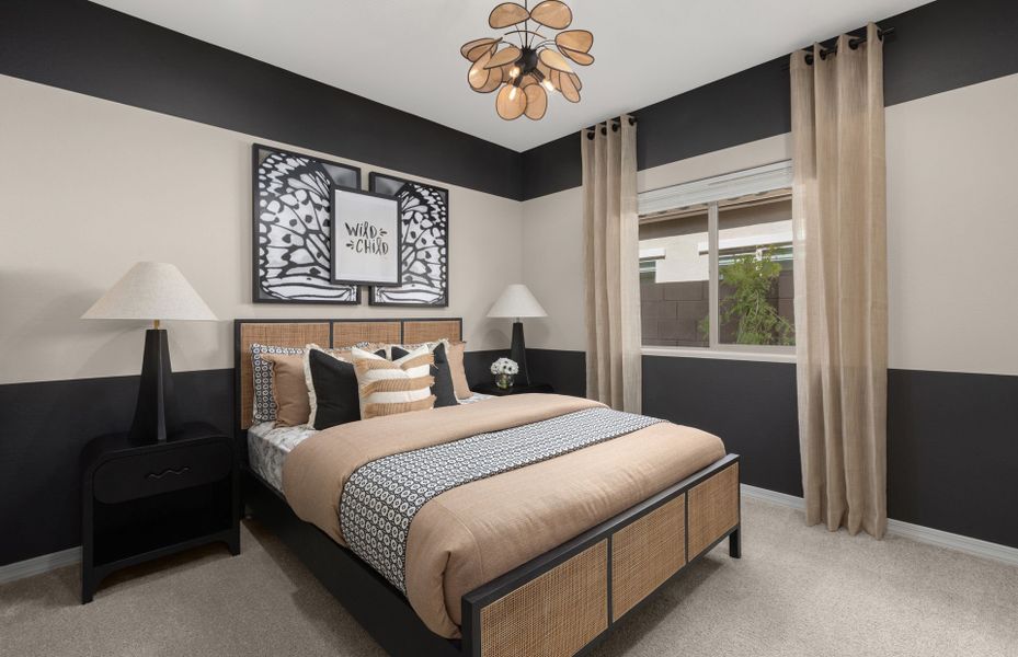 Representative furnished interior of a home built from the Lantana by Pulte Homes in Festival Foothills, Buckeye (Image 17).