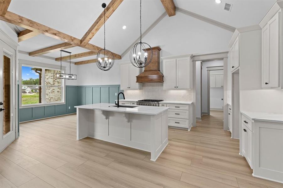 Furnished interior view inside a new home in , Tyler (Image 6).