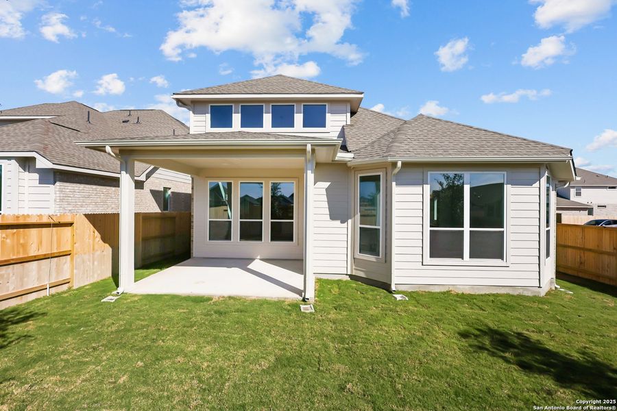Exterior details and patio area of a home in Stillwater Ranch, San Antonio (Image 23). Exterior details and patio area of a home in Stillwater Ranch, San Antonio (Image 23).