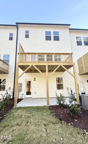 Exterior of back of home