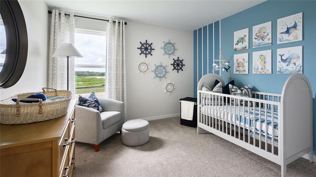 Furnished interior view inside a new home in Villa Mar, Winter Haven (Image 12).