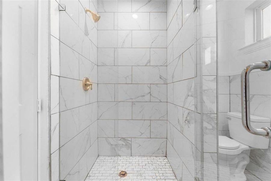 Close-up of interior finishes inside a home in , Dallas (Image 18).