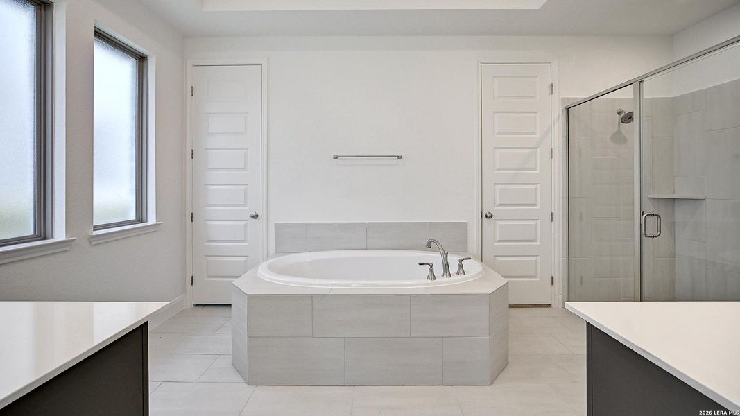 Furnished interior view inside a new home in Kallison Ranch, San Antonio (Image 6). Furnished interior view inside a new home in Kallison Ranch, San Antonio (Image 6).