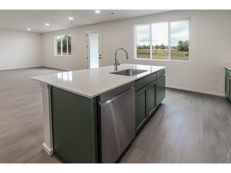 Furnished interior view inside a new home in , Fort Collins (Image 8).