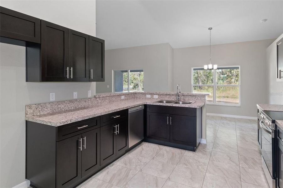 Furnished interior view inside a new home in , Homosassa (Image 11).