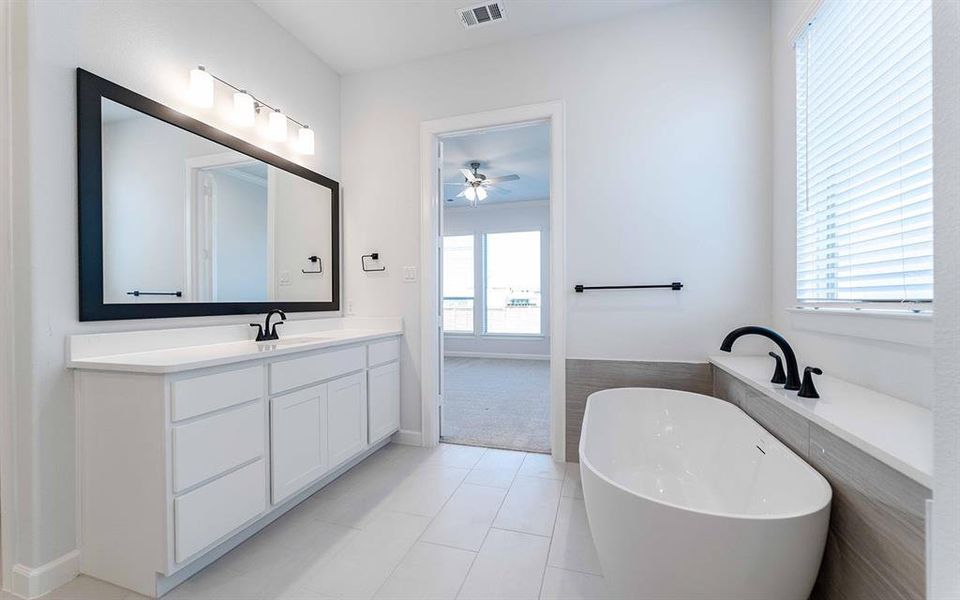 Furnished interior view inside a new home in Solterra, Mesquite (Image 5).