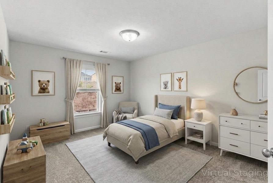 Furnished interior view inside a new home in Crawford Creek, Grovetown (Image 17). Furnished interior view inside a new home in Crawford Creek, Grovetown (Image 17).