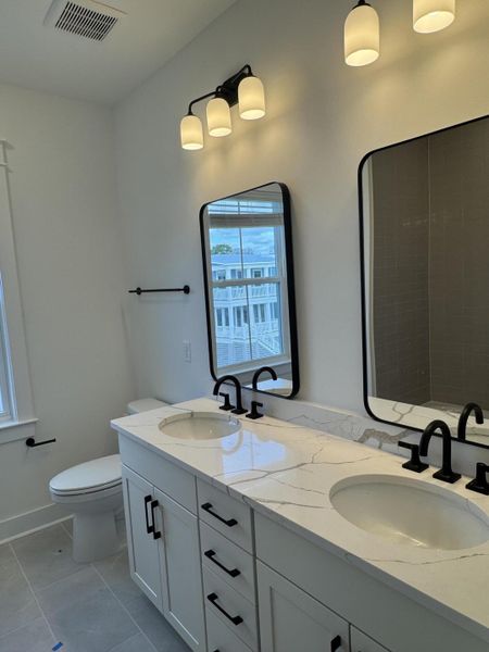 Furnished interior view inside a new home in Central Park, Charleston (Image 6).