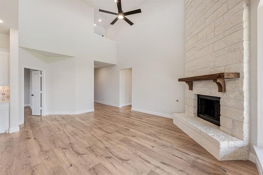 Spacious, unfurnished interior of a new home in Waterscape Classic 60s, Royse City (Image 22). Spacious, unfurnished interior of a new home in Waterscape Classic 60s, Royse City (Image 22).