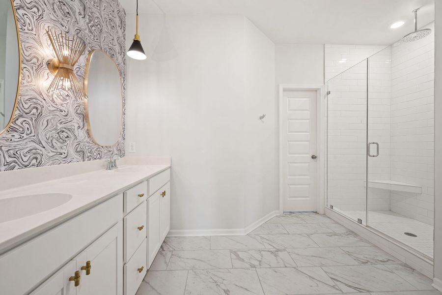 Furnished interior view inside a new home in , Summerville (Image 12).