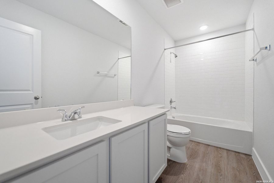 Furnished interior view inside a new home in Garden Grove, San Antonio (Image 12).