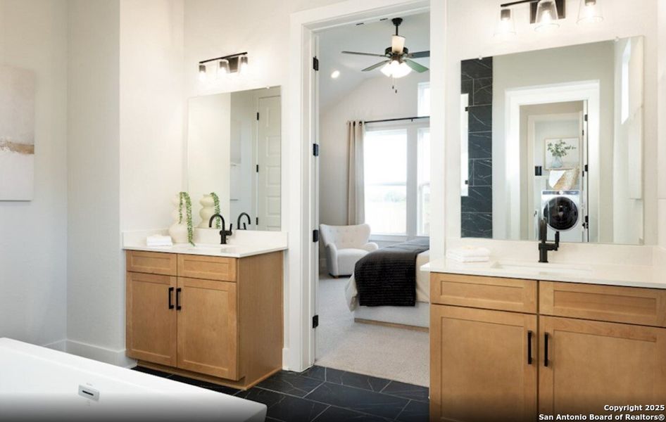 Furnished interior view inside a new home in Westridge, San Antonio (Image 4). Furnished interior view inside a new home in Westridge, San Antonio (Image 4).