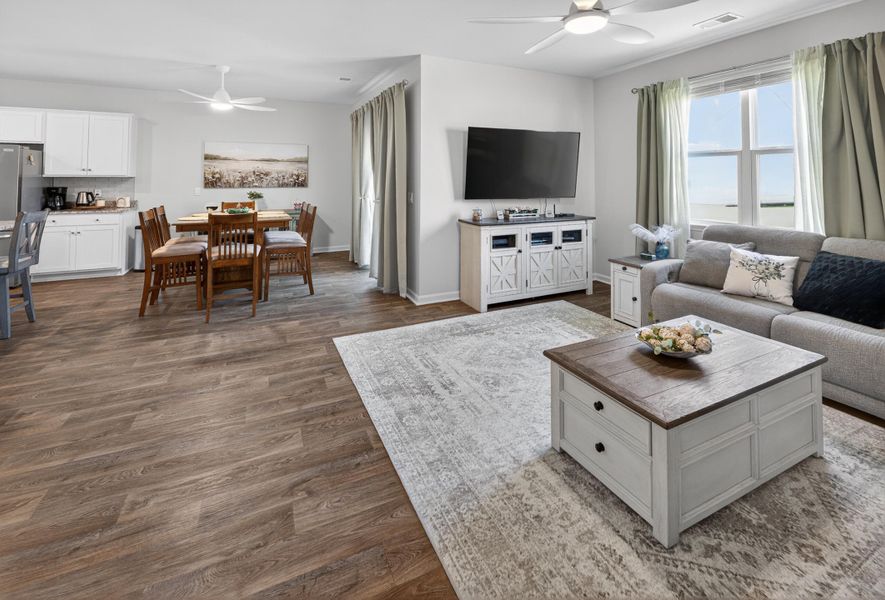 Furnished interior view inside a new home in Carolina Groves, Moncks Corner (Image 4).