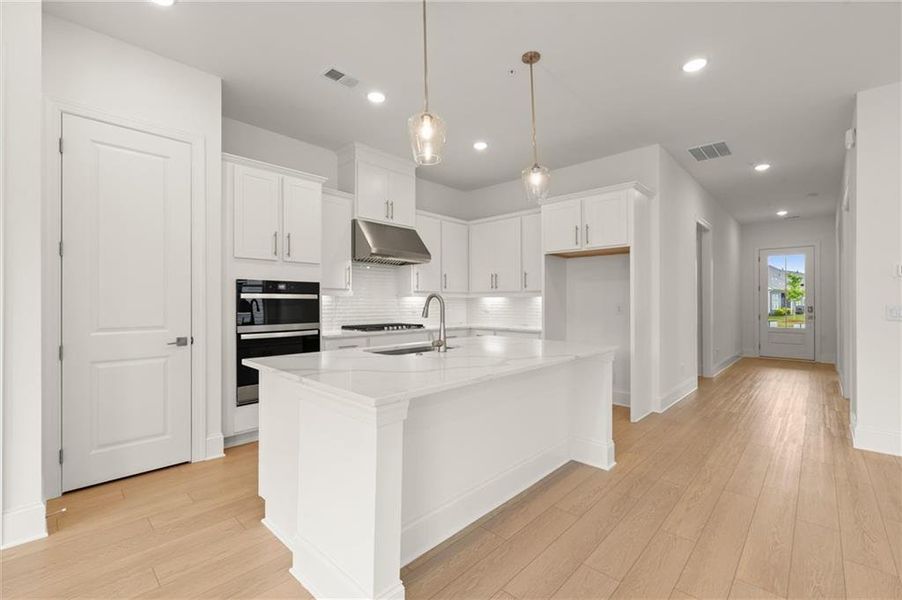 Furnished interior view inside a new home in , Kennesaw (Image 11).