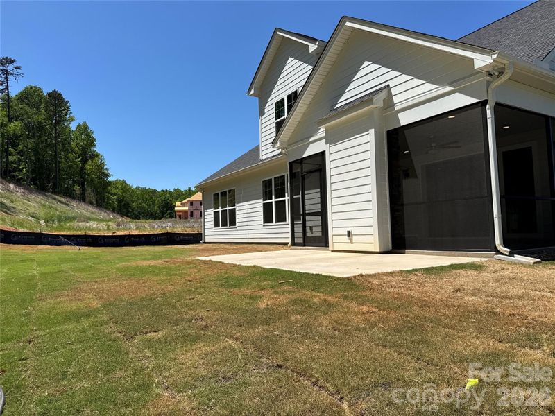 Exterior details and patio area of a home in Red Hill, Concord (Image 3).