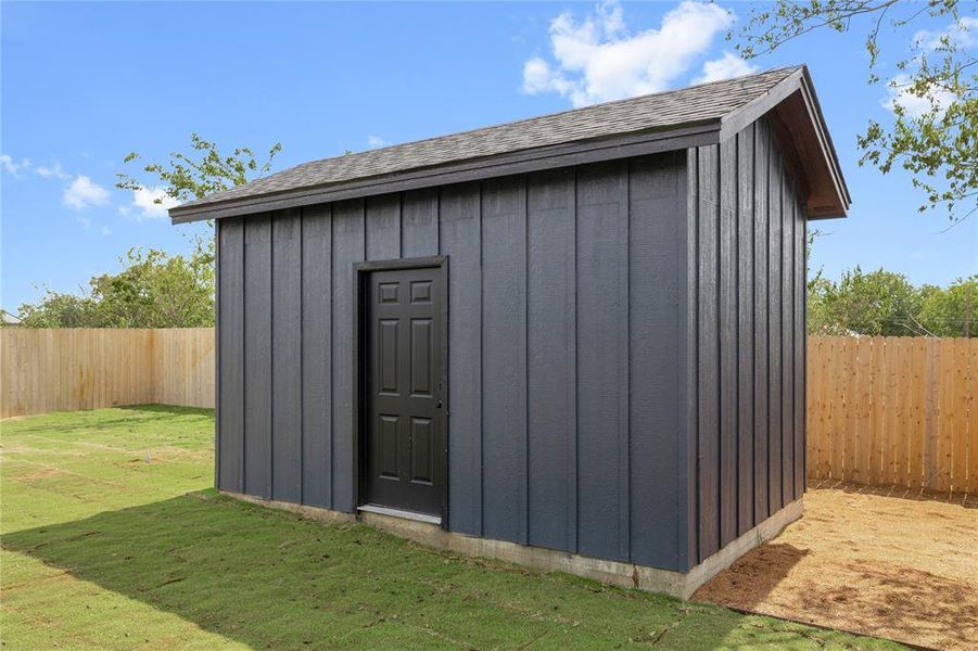 Exterior details and patio area of a home in , Comanche (Image 14). Exterior details and patio area of a home in , Comanche (Image 14).