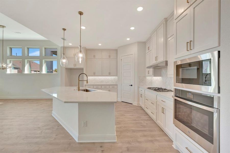 Furnished interior view inside a new home in Sandbrock Ranch, Aubrey (Image 8). Furnished interior view inside a new home in Sandbrock Ranch, Aubrey (Image 8).