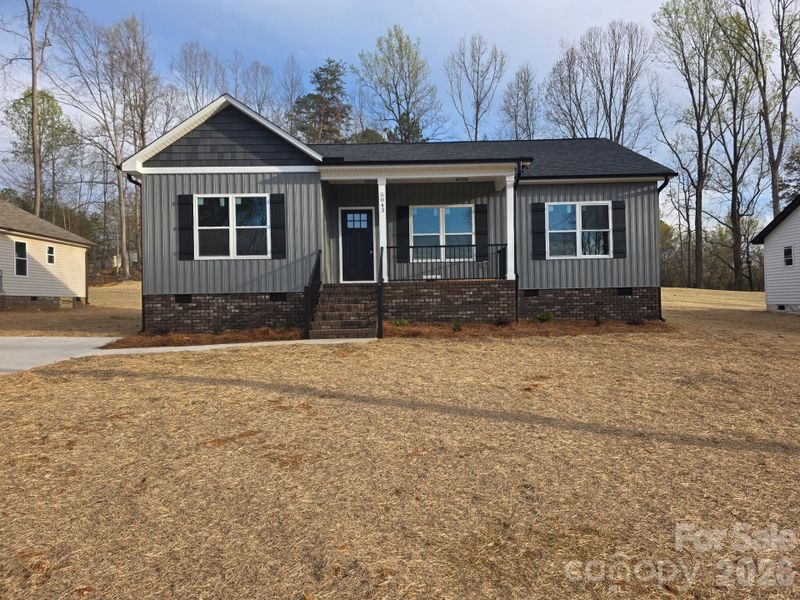 Front exterior of a new home in , Kannapolis, NC, highlighting curb appeal (Image 1). Front exterior of a new home in , Kannapolis, NC, highlighting curb appeal (Image 1).