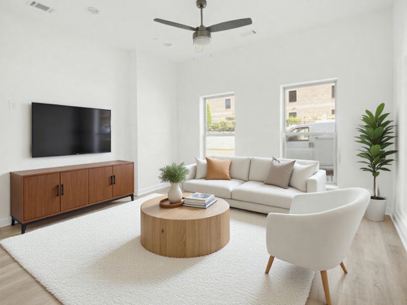 Furnished interior view inside a new home in Preston Park, Spring Hill (Image 3).