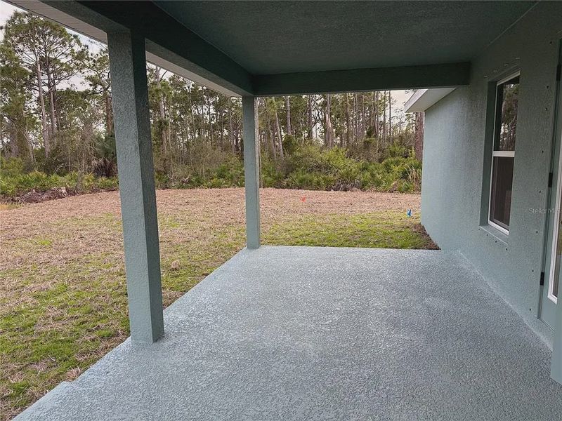 Exterior details and patio area of a home in Rotonda, Rotonda West (Image 18).