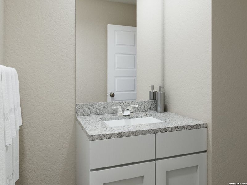 Close-up of interior finishes inside a home in Melissa Ranch, San Antonio (Image 20).