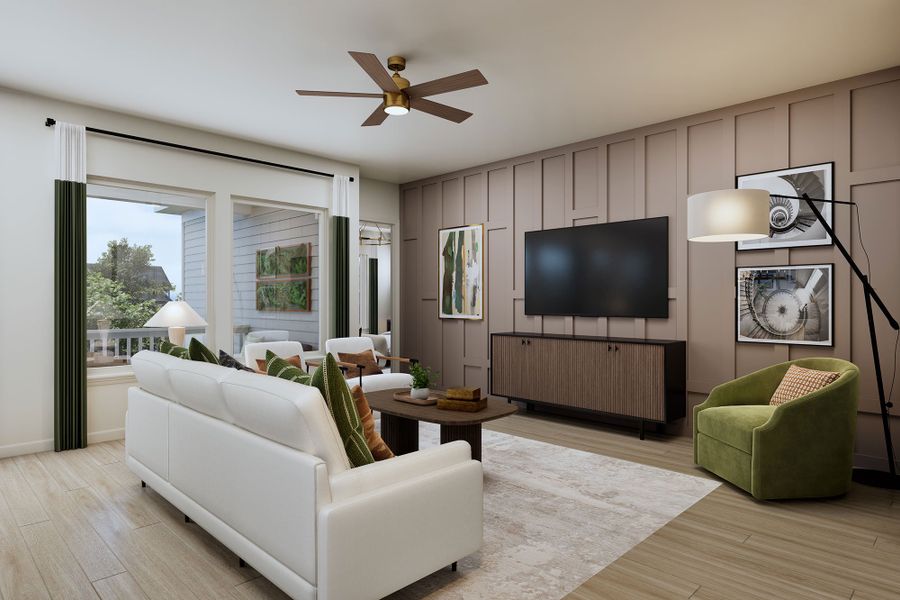 The Gatwick Basement - Family Room